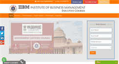 Desktop Screenshot of iibmsixsigma.com