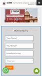 Mobile Screenshot of iibmsixsigma.com